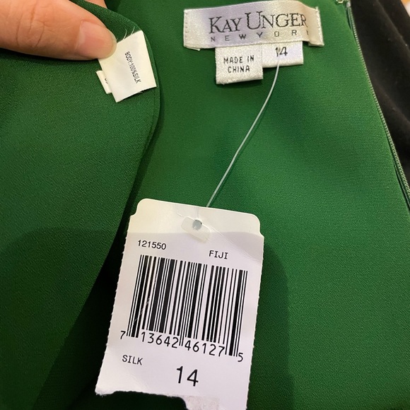 Fiji Silk Layer Draped Mermaid Fish Spaghetti Strap Formal Evening Prom Fit Flar - Picture 3 of 8